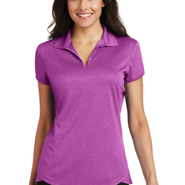Ladies Trace Heather Polo Thumbnail