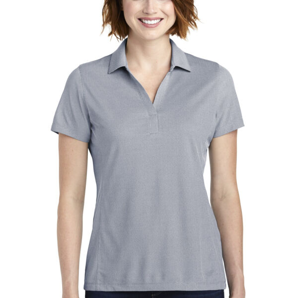 Ladies Poly Oxford Pique Polo Thumbnail