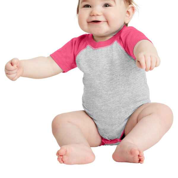 Infant Baseball Fine Jersey Bodysuit Thumbnail