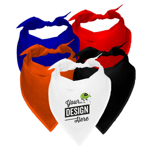 1-DAY RUSH NO MINIMUM Printed Bandana  Thumbnail