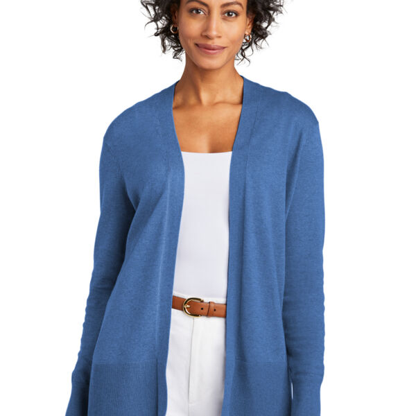 Women's Cotton Stretch Long Cardigan Sweater Thumbnail