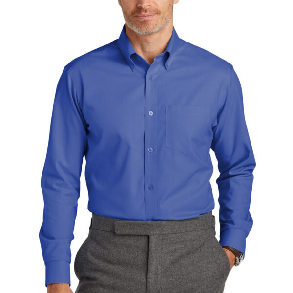 Tall Wrinkle Free Stretch Nailhead Shirt Thumbnail