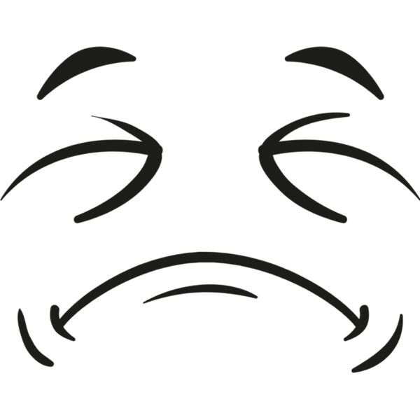 Cartoon Tired Face 2 Thumbnail