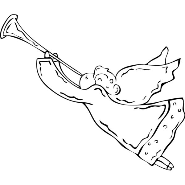 Angel Playing Trumpet 1 Thumbnail