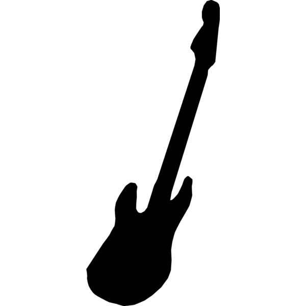 Electric Guitar Silhouette 7 Thumbnail