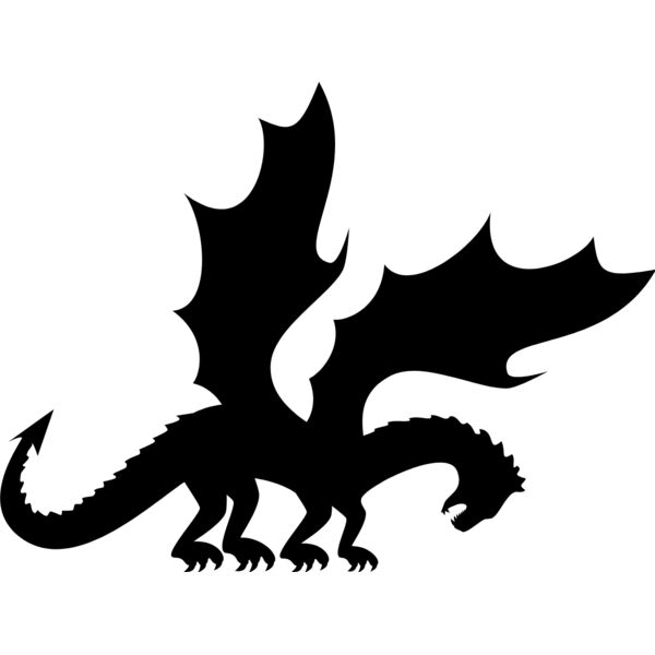 Dragon Silhouette 6 Thumbnail