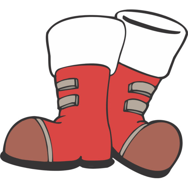 Christmas Santa Claus Boots Shoes 1 Thumbnail