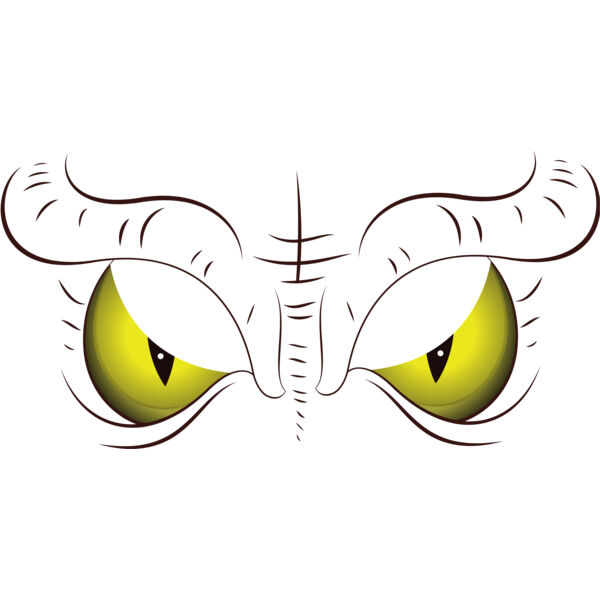 Cartoon Tiger Cat Eyes 1 Thumbnail