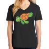 Ladies Core Cotton V-Neck Tee Thumbnail