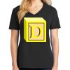 Ladies Core Cotton V-Neck Tee Thumbnail