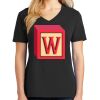 Ladies Core Cotton V-Neck Tee Thumbnail
