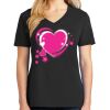 Ladies Core Cotton V-Neck Tee Thumbnail