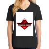 Ladies Core Cotton V-Neck Tee Thumbnail