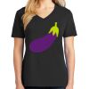 Ladies Core Cotton V-Neck Tee Thumbnail